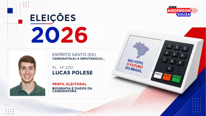 Lucas Polese — Eleições 2026: quem é Lucas Polese, candidato(a) a deputado(a) federal pelo Espírito Santo