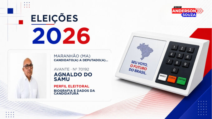 Agnaldo do Samu — Eleições 2026: quem é Agnaldo do Samu, candidato(a) a deputado(a) estadual no Maranhão
