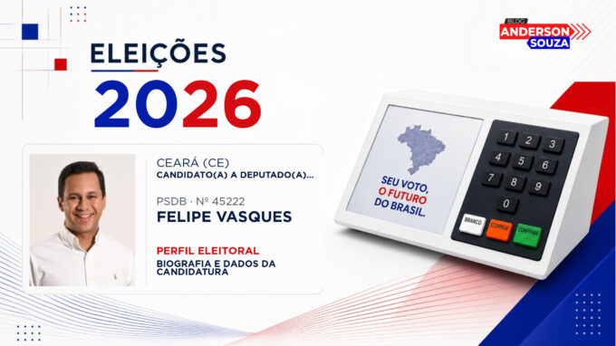 Felipe Vasques — Eleições 2026: quem é Felipe Vasques, candidato(a) a deputado(a) estadual no Ceará