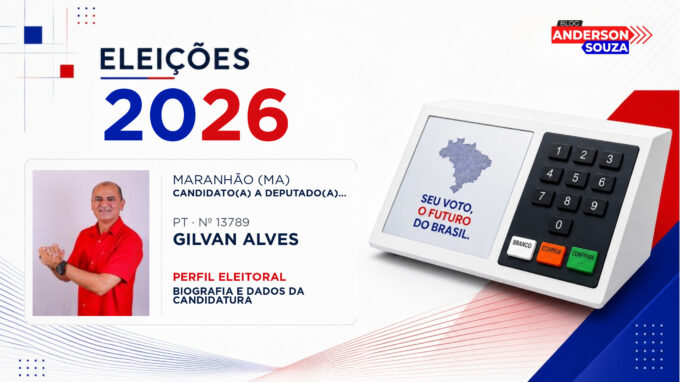 Gilvan Alves — Eleições 2026: quem é Gilvan Alves, candidato(a) a deputado(a) estadual no Maranhão