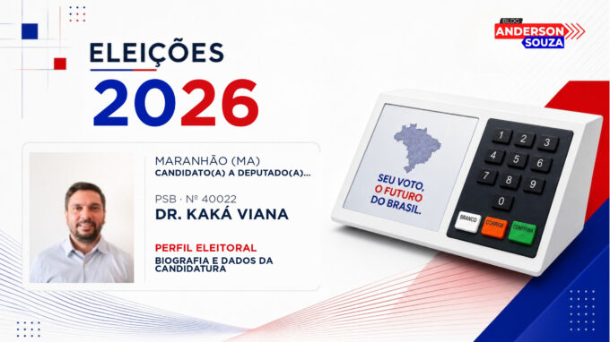 Dr. Kaká Viana — Eleições 2026: quem é Dr. Kaká Viana, candidato(a) a deputado(a) estadual no Maranhão