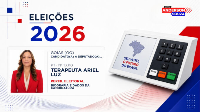 Terapeuta Ariel Luz — Eleições 2026: quem é Terapeuta Ariel Luz, candidato(a) a deputado(a) estadual em Goiás