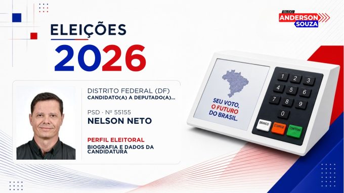Nelson Neto — Eleições 2026: quem é Nelson Neto, candidato(a) a deputado(a) distrital no Distrito Federal