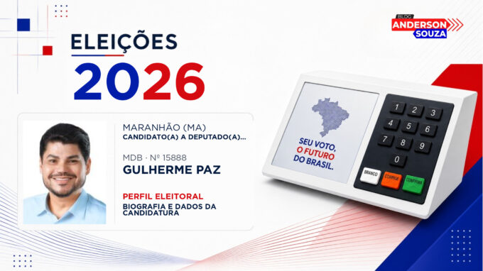 Gulherme Paz — Eleições 2026: quem é Gulherme Paz, candidato(a) a deputado(a) estadual no Maranhão