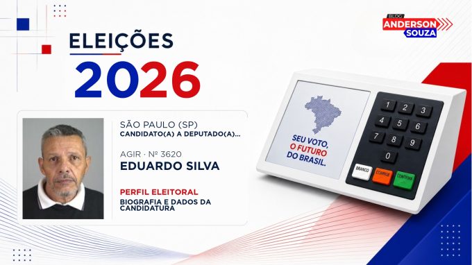 Eduardo Silva — Eleições 2026: quem é Eduardo Silva, candidato(a) a deputado(a) federal por São Paulo