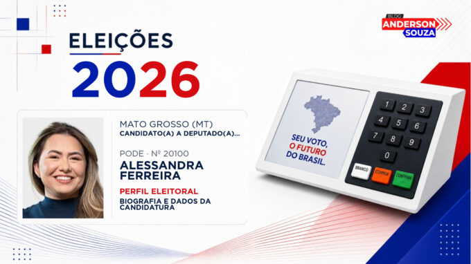 Alessandra Ferreira — Eleições 2026: quem é Alessandra Ferreira, candidato(a) a deputado(a) estadual em Mato Grosso