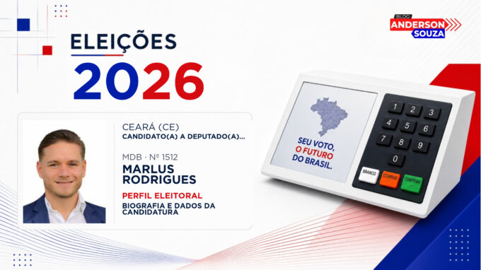 Marlus Rodrigues — Eleições 2026: quem é Marlus Rodrigues, candidato(a) a deputado(a) federal pelo Ceará