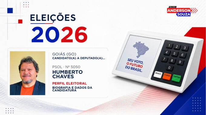 Humberto Chaves — Eleições 2026: quem é Humberto Chaves, candidato(a) a deputado(a) federal por Goiás