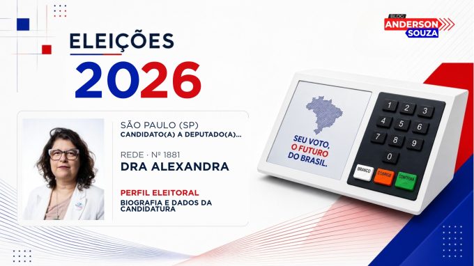 Dra Alexandra — Eleições 2026: quem é Dra Alexandra, candidato(a) a deputado(a) federal por São Paulo