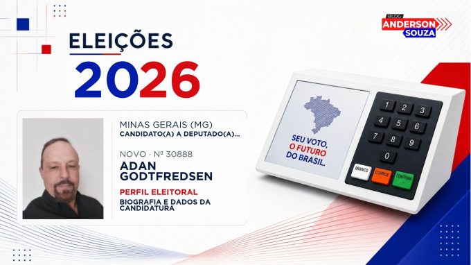 Adan Godtfredsen — Eleições 2026: quem é Adan Godtfredsen, candidato(a) a deputado(a) estadual em Minas Gerais