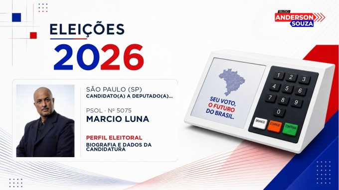 Marcio Luna — Eleições 2026: quem é Marcio Luna, candidato(a) a deputado(a) federal por São Paulo