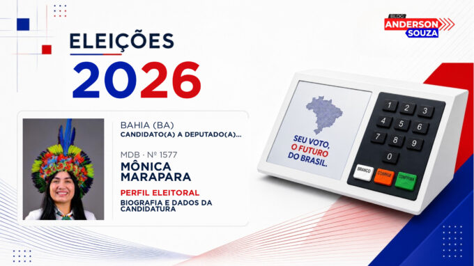 Mônica Marapara — Eleições 2026: quem é Mônica Marapara, candidato(a) a deputado(a) federal pela Bahia