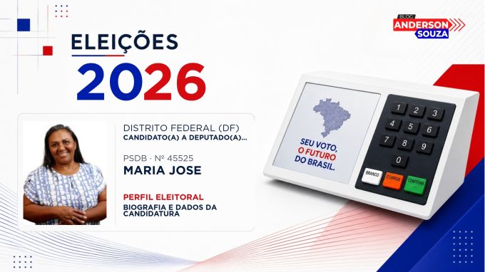 Maria Jose — Eleições 2026: quem é Maria Jose, candidato(a) a deputado(a) distrital no Distrito Federal