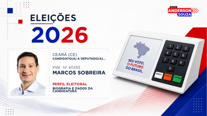 Marcos Sobreira — Eleições 2026: quem é Marcos Sobreira, candidato(a) a deputado(a) estadual no Ceará