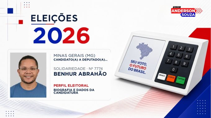 Benhur Abrahão — Eleições 2026: quem é Benhur Abrahão, candidato(a) a deputado(a) federal por Minas Gerais