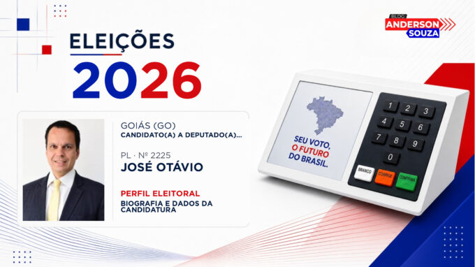 José Otávio — Eleições 2026: quem é José Otávio, candidato(a) a deputado(a) federal por Goiás