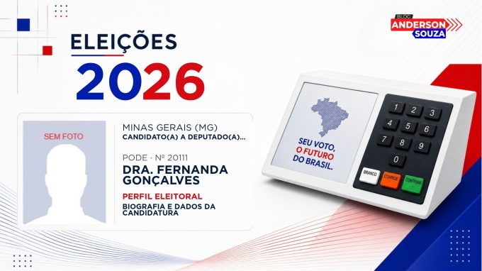 Dra. Fernanda Gonçalves — Eleições 2026: quem é Dra. Fernanda Gonçalves, candidato(a) a deputado(a) estadual em Minas Gerais