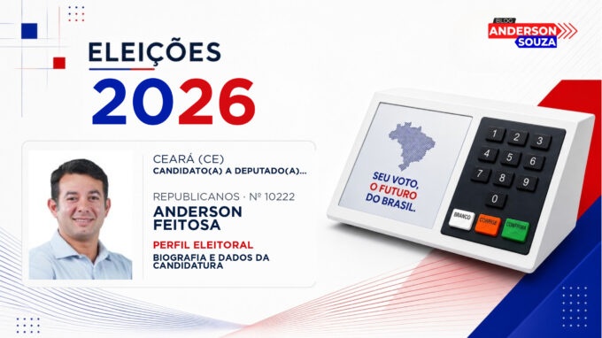 Anderson Feitosa — Eleições 2026: quem é Anderson Feitosa, candidato(a) a deputado(a) estadual no Ceará