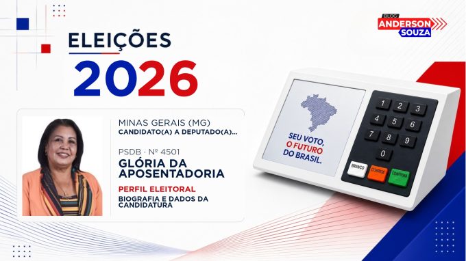 Glória da Aposentadoria — Eleições 2026: quem é Glória da Aposentadoria, candidato(a) a deputado(a) federal por Minas Gerais