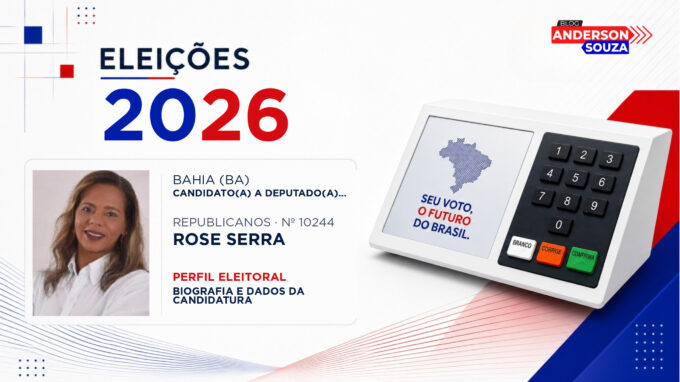 Rose Serra — Eleições 2026: quem é Rose Serra, candidato(a) a deputado(a) estadual na Bahia