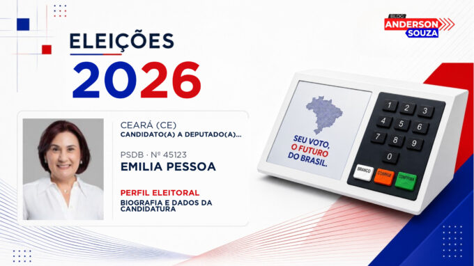 Emilia Pessoa — Eleições 2026: quem é Emilia Pessoa, candidato(a) a deputado(a) estadual no Ceará