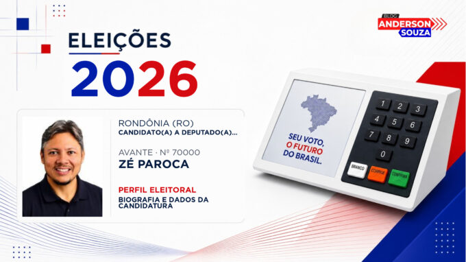 Zé Paroca — Eleições 2026: quem é Zé Paroca, candidato(a) a deputado(a) estadual em Rondônia