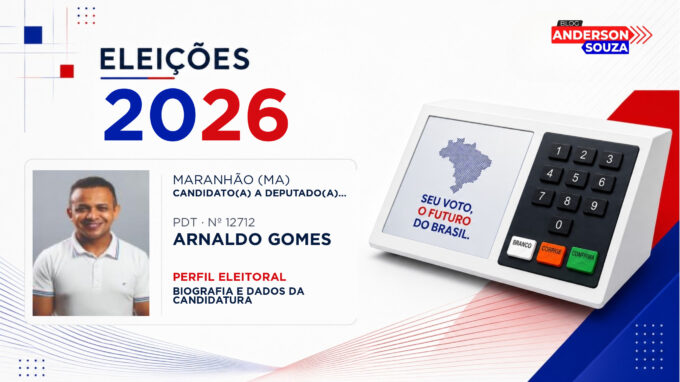 Arnaldo Gomes — Eleições 2026: quem é Arnaldo Gomes, candidato(a) a deputado(a) estadual no Maranhão