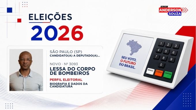 Lessa do Corpo de Bombeiros — Eleições 2026: quem é Lessa do Corpo de Bombeiros, candidato(a) a deputado(a) federal por São Paulo