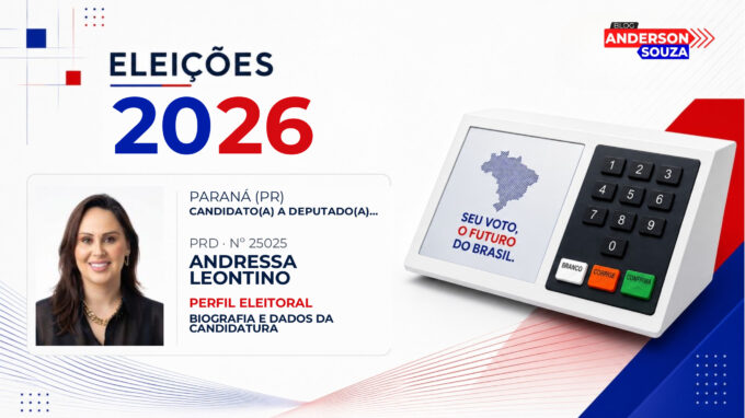 Andressa Leontino — Eleições 2026: quem é Andressa Leontino, candidato(a) a deputado(a) estadual no Paraná