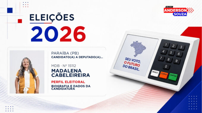 Madalena Cabeleireira — Eleições 2026: quem é Madalena Cabeleireira, candidato(a) a deputado(a) estadual na Paraíba