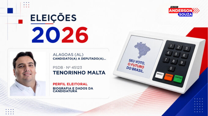 Tenorinho Malta — Eleições 2026: quem é Tenorinho Malta, candidato(a) a deputado(a) estadual em Alagoas