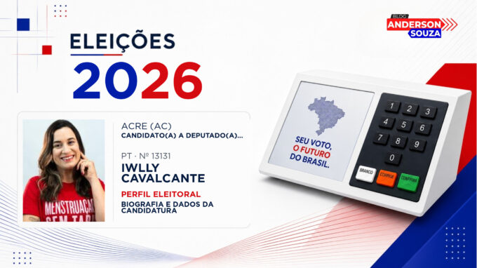 Iwlly Cavalcante — Eleições 2026: quem é Iwlly Cavalcante, candidato(a) a deputado(a) estadual no Acre