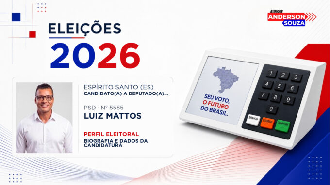 Luiz Mattos — Eleições 2026: quem é Luiz Mattos, candidato(a) a deputado(a) federal pelo Espírito Santo