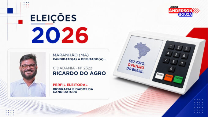 Ricardo do Agro — Eleições 2026: quem é Ricardo do Agro, candidato(a) a deputado(a) federal pelo Maranhão