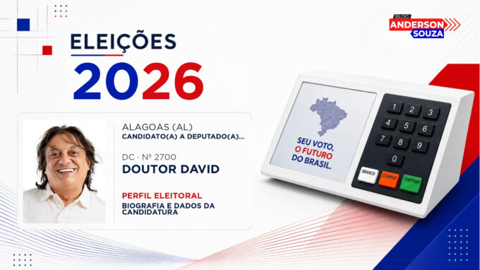 Doutor David — Eleições 2026: quem é Doutor David, candidato(a) a deputado(a) federal por Alagoas