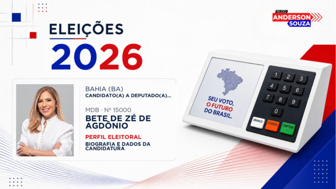 Bete de Zé de Agdônio — Eleições 2026: quem é Bete de Zé de Agdônio, candidato(a) a deputado(a) estadual na Bahia