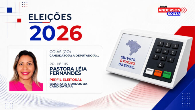 Pastora Léia Fernandes · Eleições 2026: quem é Pastora Léia Fernandes, candidato(a) a deputado(a) federal por Goiás