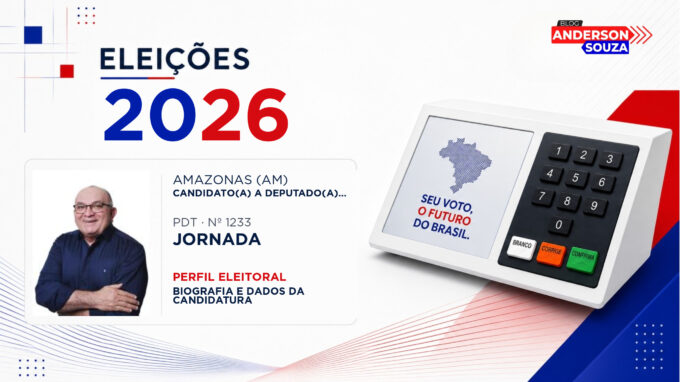 Jornada — Eleições 2026: quem é Jornada, candidato(a) a deputado(a) federal pelo Amazonas