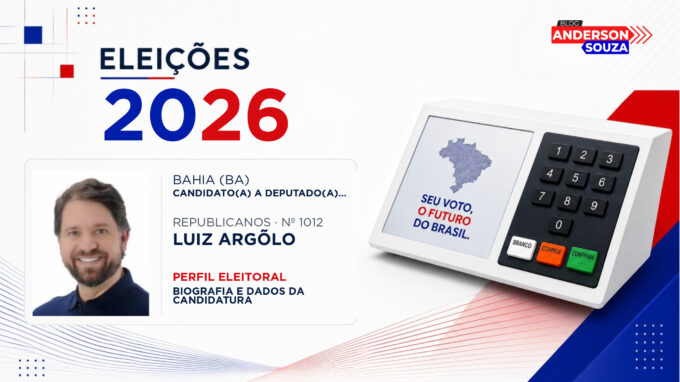 Luiz Argõlo — Eleições 2026: quem é Luiz Argõlo, candidato(a) a deputado(a) federal pela Bahia