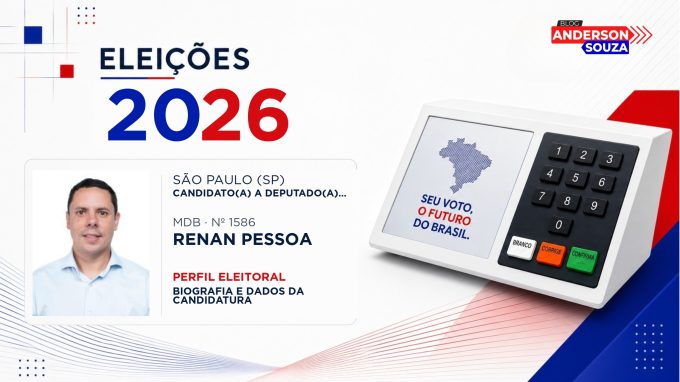 Renan Pessoa — Eleições 2026: quem é Renan Pessoa, candidato(a) a deputado(a) federal por São Paulo