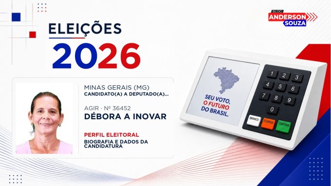 Débora A Inovar — Eleições 2026: quem é Débora A Inovar, candidato(a) a deputado(a) estadual em Minas Gerais