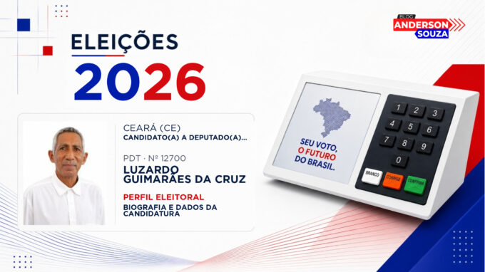 Luzardo Guimarães da Cruz — Eleições 2026: quem é Luzardo Guimarães da Cruz, candidato(a) a deputado(a) estadual no Ceará