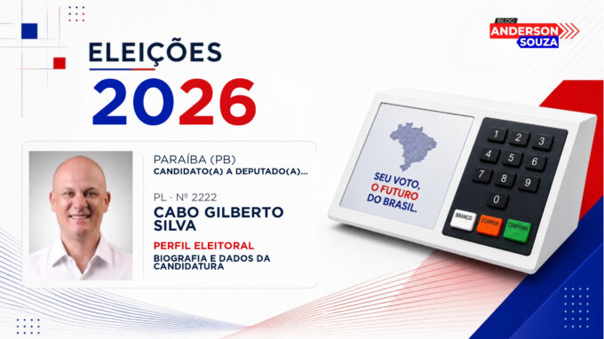 Cabo Gilberto Silva — Eleições 2026: quem é Cabo Gilberto Silva, candidato(a) a deputado(a) federal pela Paraíba