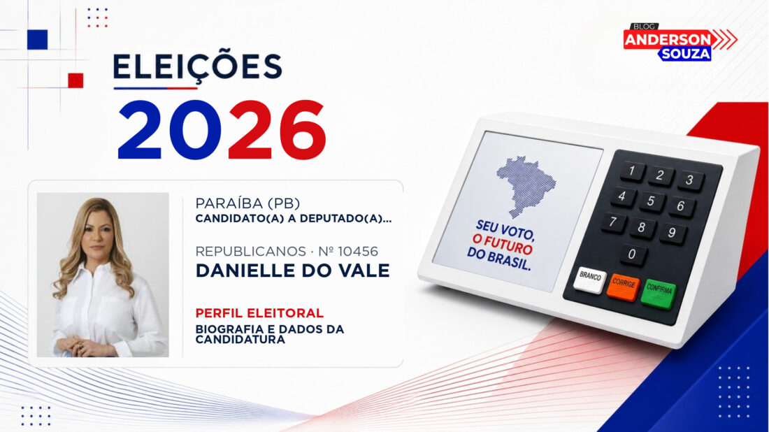 Danielle do Vale — Eleições 2026: quem é Danielle do Vale, candidato(a) a deputado(a) estadual na Paraíba