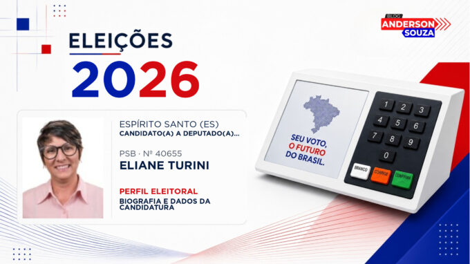 Eliane Turini — Eleições 2026: quem é Eliane Turini, candidato(a) a deputado(a) estadual no Espírito Santo