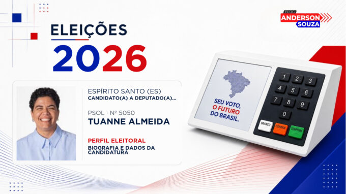 Tuanne Almeida — Eleições 2026: quem é Tuanne Almeida, candidato(a) a deputado(a) federal pelo Espírito Santo