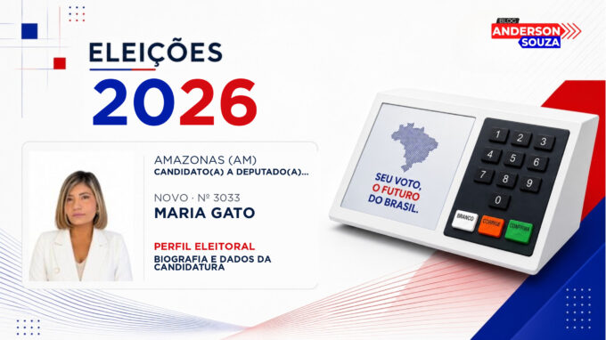 Maria Gato — Eleições 2026: quem é Maria Gato, candidato(a) a deputado(a) federal pelo Amazonas