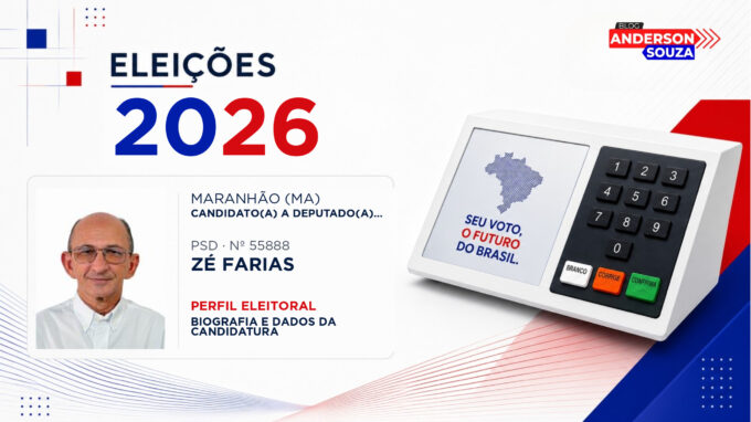 Zé Farias — Eleições 2026: quem é Zé Farias, candidato(a) a deputado(a) estadual no Maranhão