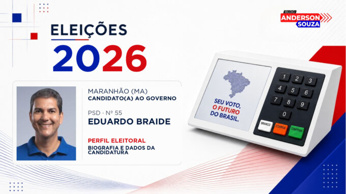 Eduardo Braide — Eleições 2026: quem é Eduardo Braide, candidato(a) ao Governo do Maranhão