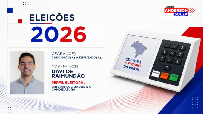Davi de Raimundão — Eleições 2026: quem é Davi de Raimundão, candidato(a) a deputado(a) estadual no Ceará